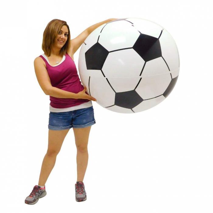 Didžiulis pripučiamas futbolo kamuolys
